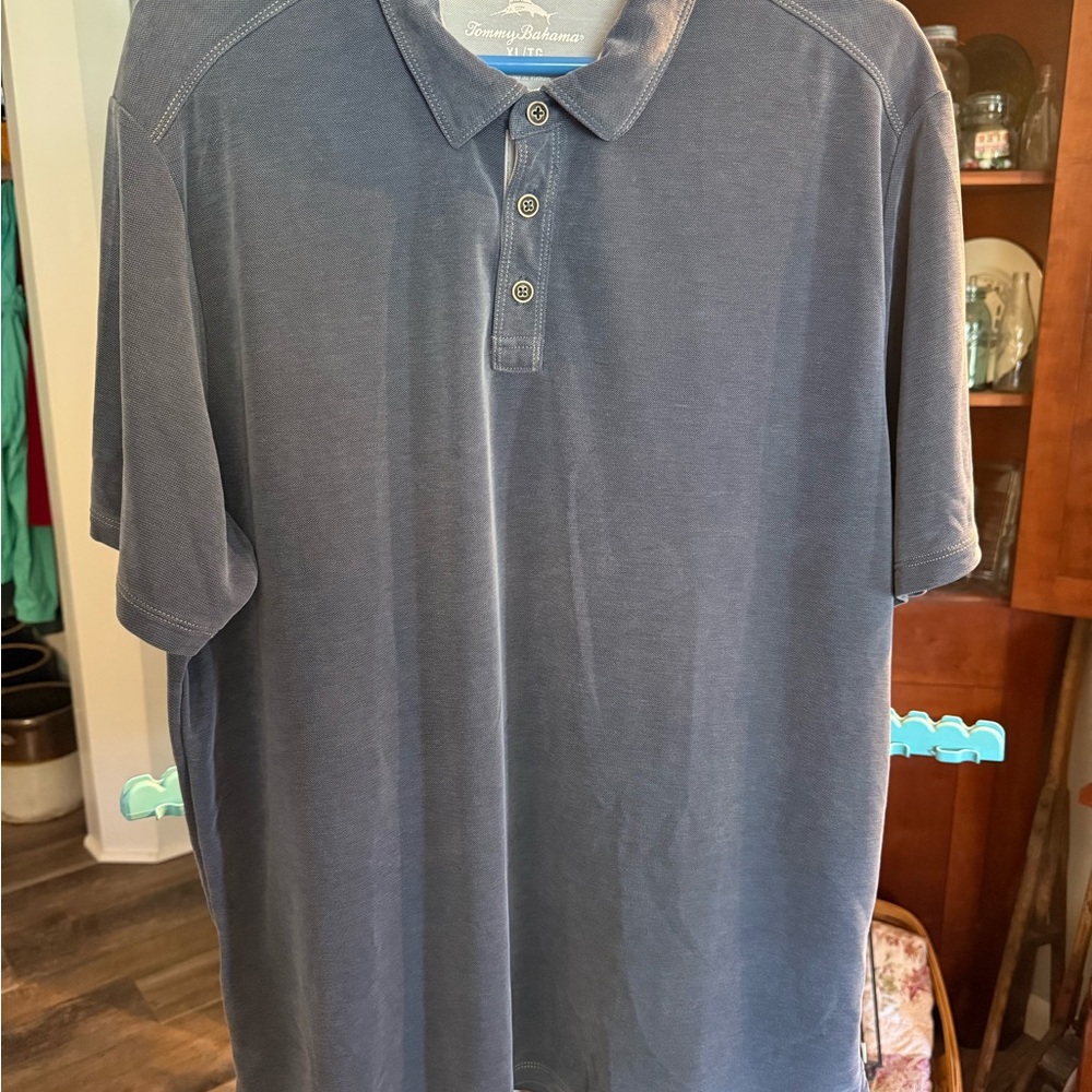 Tommy Bahama Men's Navy Polo Shirt